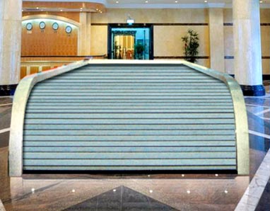 鋼質(zhì)平移防火卷簾門電梯保護(hù)神